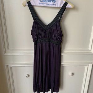 BCBG MAXAZRIA Deep Purple Cocktail Dress